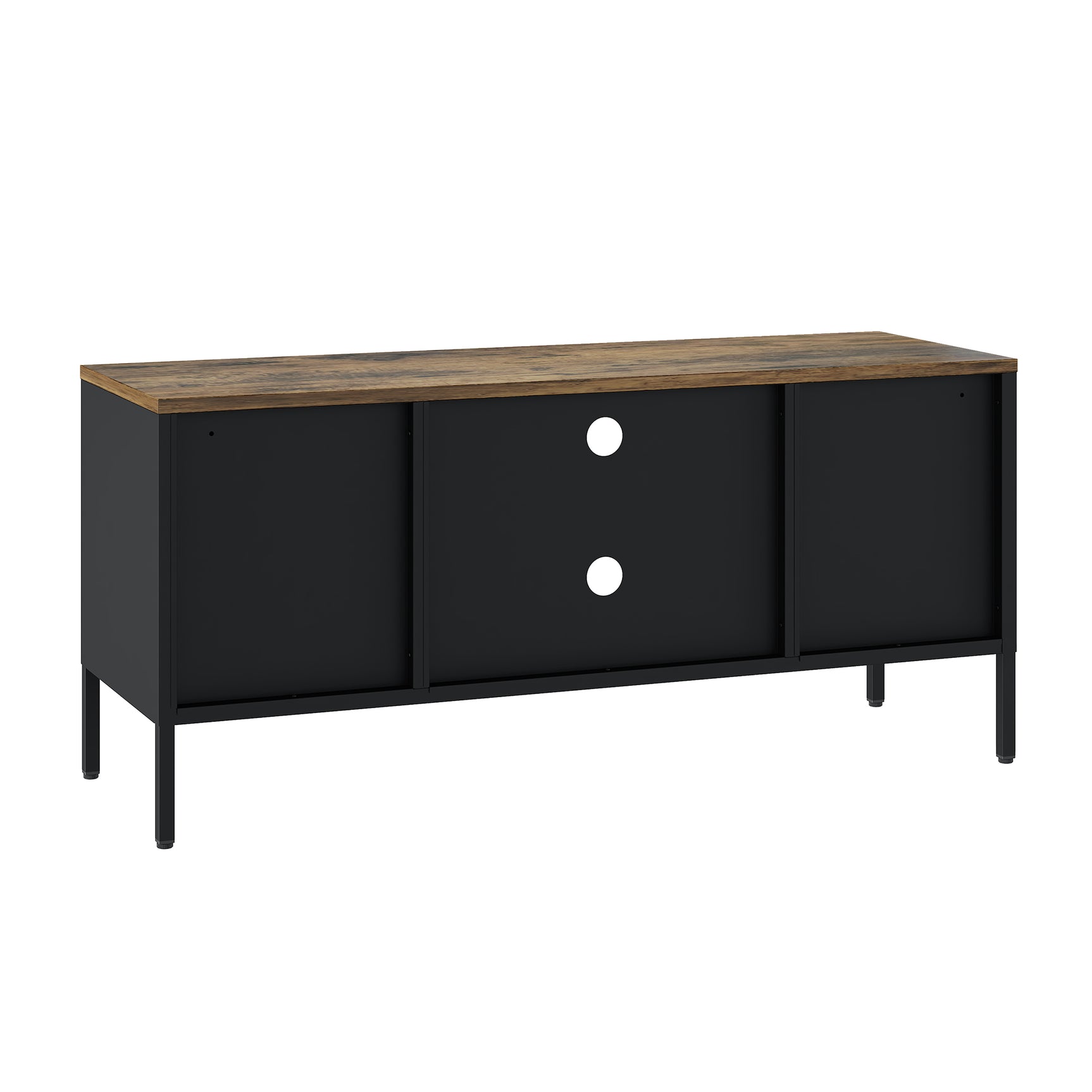 Landen 47" TV Stand in Black - Ornate Home