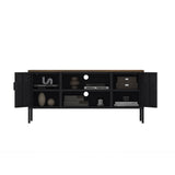 Landen 47" TV Stand in Black - Ornate Home