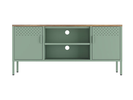 Landen 47" TV Stand in Green - Ornate Home