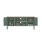 Landen 47" TV Stand in Green - Ornate Home