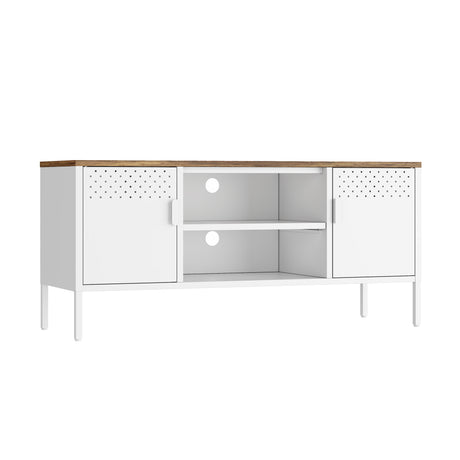 Landen 47" TV Stand in White - Ornate Home