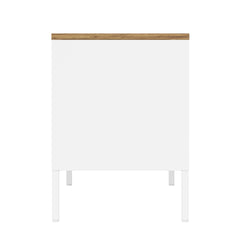 Landen 47" TV Stand in White - Ornate Home