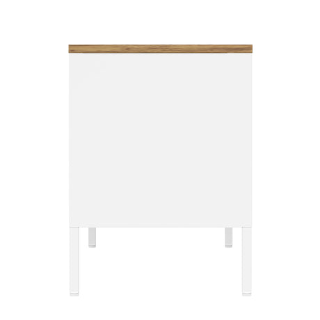 Landen 47" TV Stand in White - Ornate Home