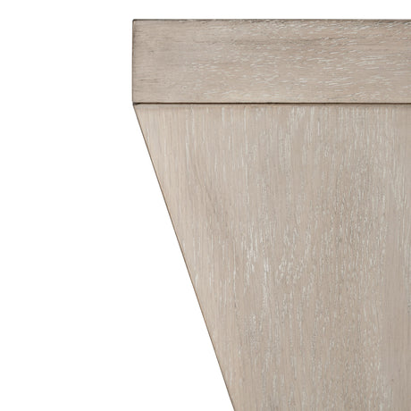 Landers Cerused Greige Cocktail Table - Ornate Home