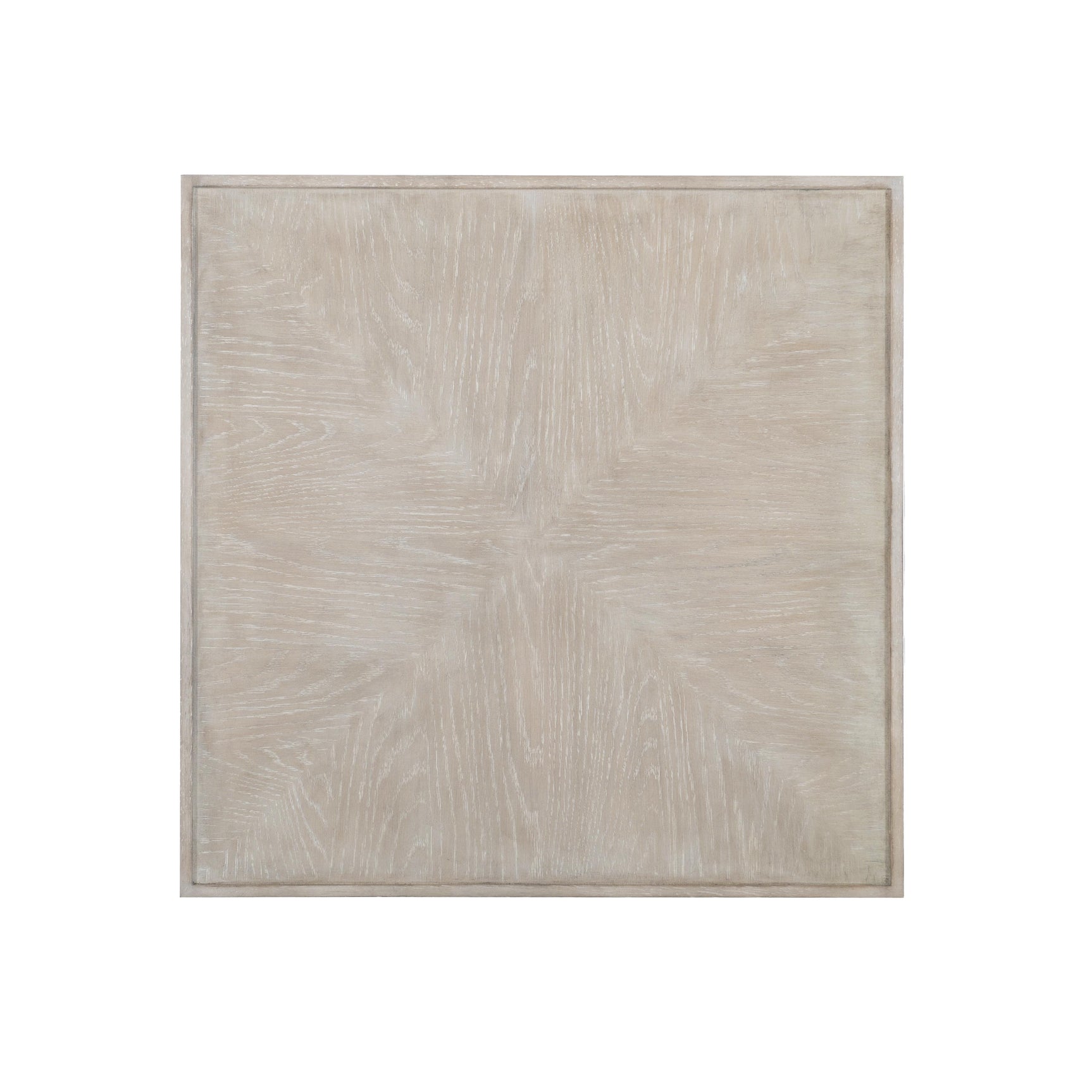 Landers Cerused Greige Side Table - Ornate Home