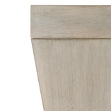 Landers Cerused Greige Side Table - Ornate Home