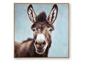 Landerton Brown/Blue/White Wall Art - Ornate Home