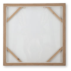 Landerton Brown/Blue/White Wall Art - Ornate Home