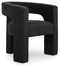 Landick Ebony Accent Chair - Ornate Home