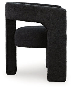 Landick Ebony Accent Chair - Ornate Home