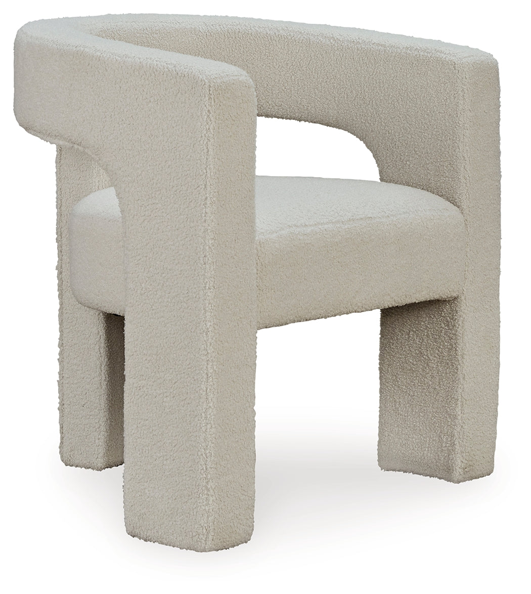 Landick Ivory Accent Chair - Ornate Home