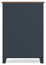 Landocken Brown/Blue Chest of Drawers (Online Special Price) - Ornate Home