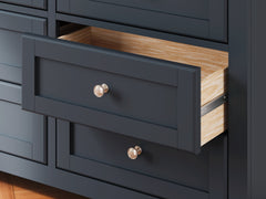 Landocken Brown/Blue Dresser - Ornate Home