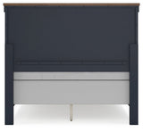 Landocken Brown/Blue Full Panel Youth Bed (Online Special Price) - Ornate Home