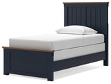Landocken Brown/Blue Twin Panel Youth Bed (Online Special Price) - Ornate Home