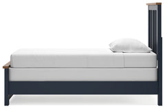 Landocken Brown/Blue Twin Panel Youth Bed - Ornate Home