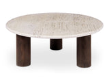 Landon Beige Travertine Coffee Table - Ornate Home