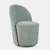 Landon Blue Swivel Dining Chair (Set of 2) - Ornate Home