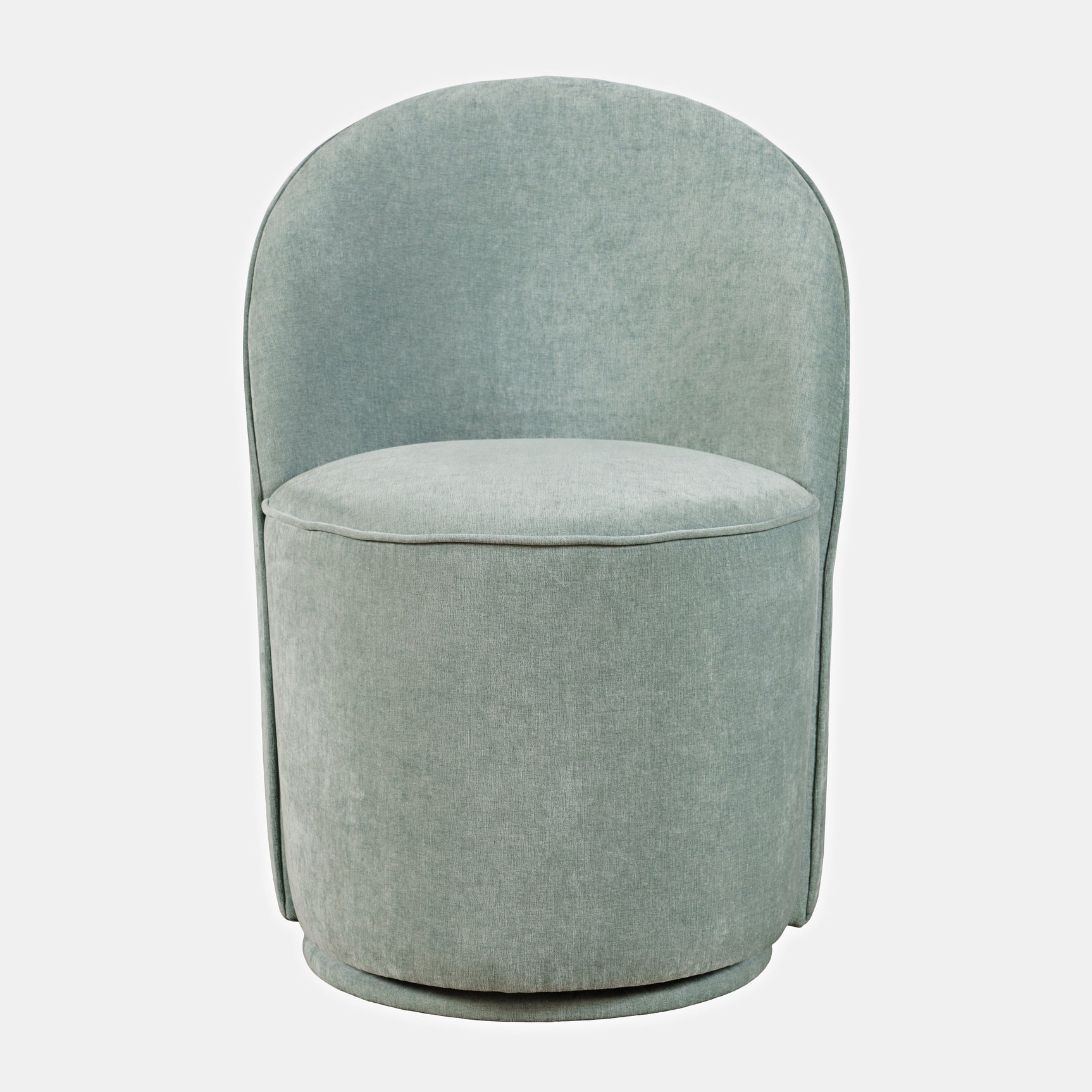 Landon Blue Swivel Dining Chair (Set of 2) - Ornate Home