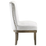 Landon Gray Linen Side Chair / 2pc - Ornate Home