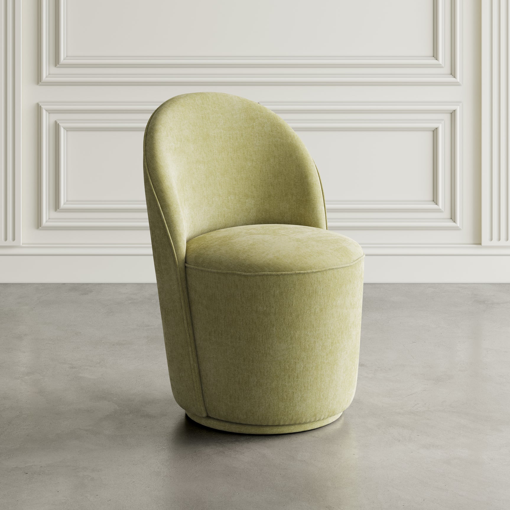 Landon Green Swivel Dining Chair (Set of 2) - Ornate Home