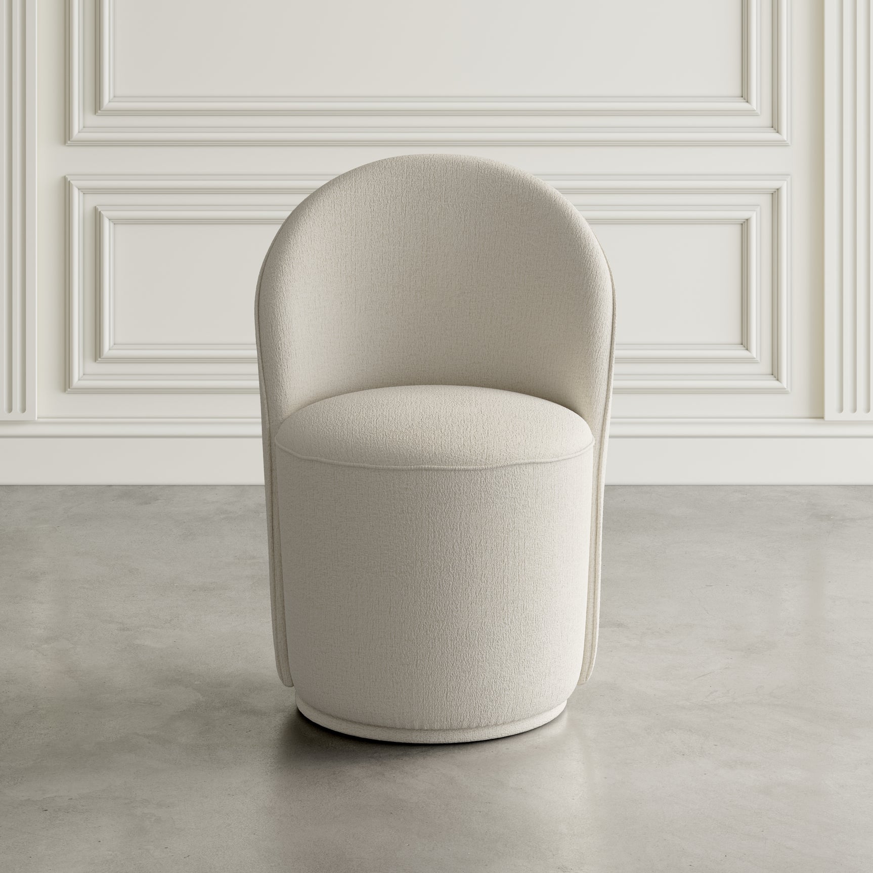 Landon Natural Swivel Dining Chair (Set of 2) - Ornate Home
