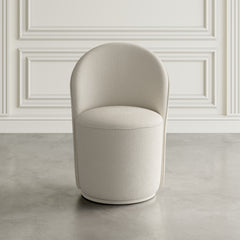 Landon Natural Swivel Dining Chair (Set of 2) - Ornate Home