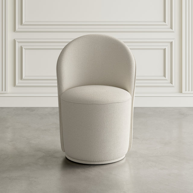 Landon Natural Swivel Dining Chair (Set of 2) - Ornate Home
