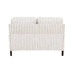 Landrum Beige/Gray Loveseat - Ornate Home