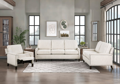 Landrum Beige/Gray Loveseat - Ornate Home