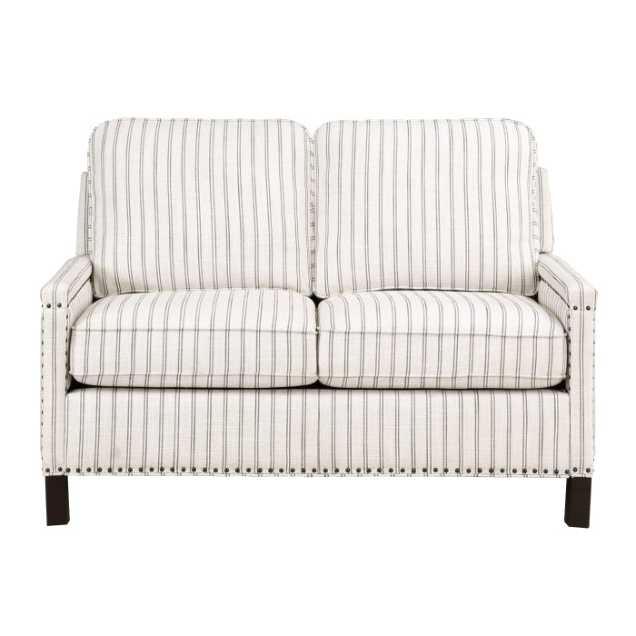 Landrum Beige/Gray Loveseat - Ornate Home