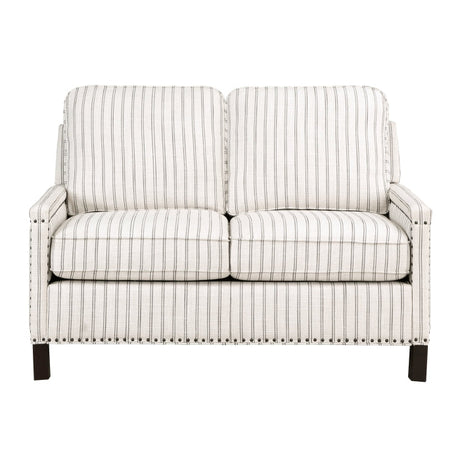 Landrum Beige/Gray Loveseat - Ornate Home