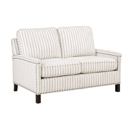 Landrum Beige/Gray Loveseat - Ornate Home