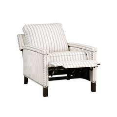 Landrum Beige/Gray Reclining Chair - Ornate Home