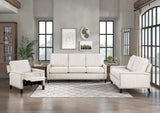 Landrum Beige/Gray Reclining Chair - Ornate Home