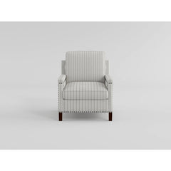 Landrum Beige/Gray Reclining Chair - Ornate Home