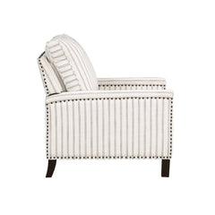 Landrum Beige/Gray Reclining Chair - Ornate Home