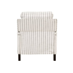 Landrum Beige/Gray Reclining Chair - Ornate Home
