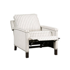 Landrum Beige/Gray Reclining Chair - Ornate Home