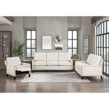 Landrum Beige/Gray Reclining Chair - Ornate Home