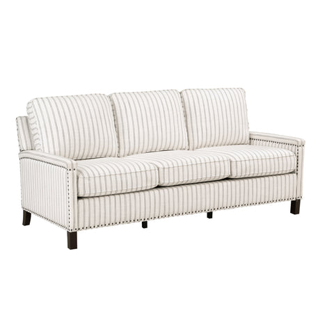 Landrum Beige / Gray Sofa & Loveseat - Ornate Home