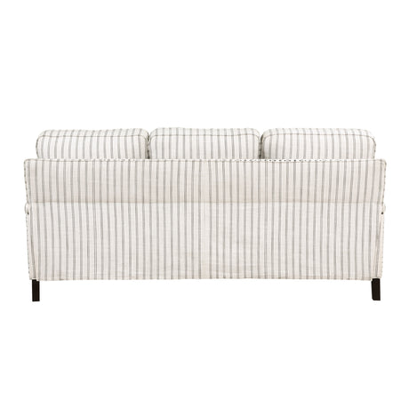 Landrum Beige / Gray Sofa & Loveseat - Ornate Home