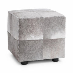 Landyn Sparrow Gray 18" Ottoman - Ornate Home