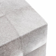 Landyn Sparrow Gray 18" Ottoman - Ornate Home