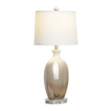 Lane Amber/Cream Table Lamp (Set of 2) - Ornate Home