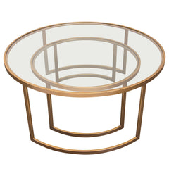 Lane Gold 2pc Round Nesting Set - Ornate Home