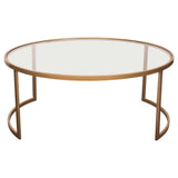Lane Gold 2pc Round Nesting Set - Ornate Home