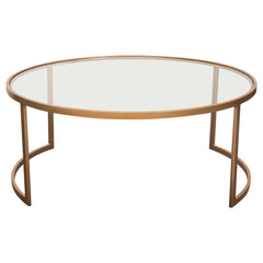 Lane Gold 2pc Round Nesting Set - Ornate Home