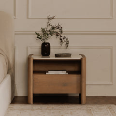 Lane Natural Nightstand - Ornate Home