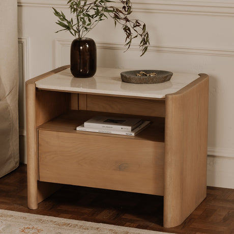 Lane Natural Nightstand - Ornate Home